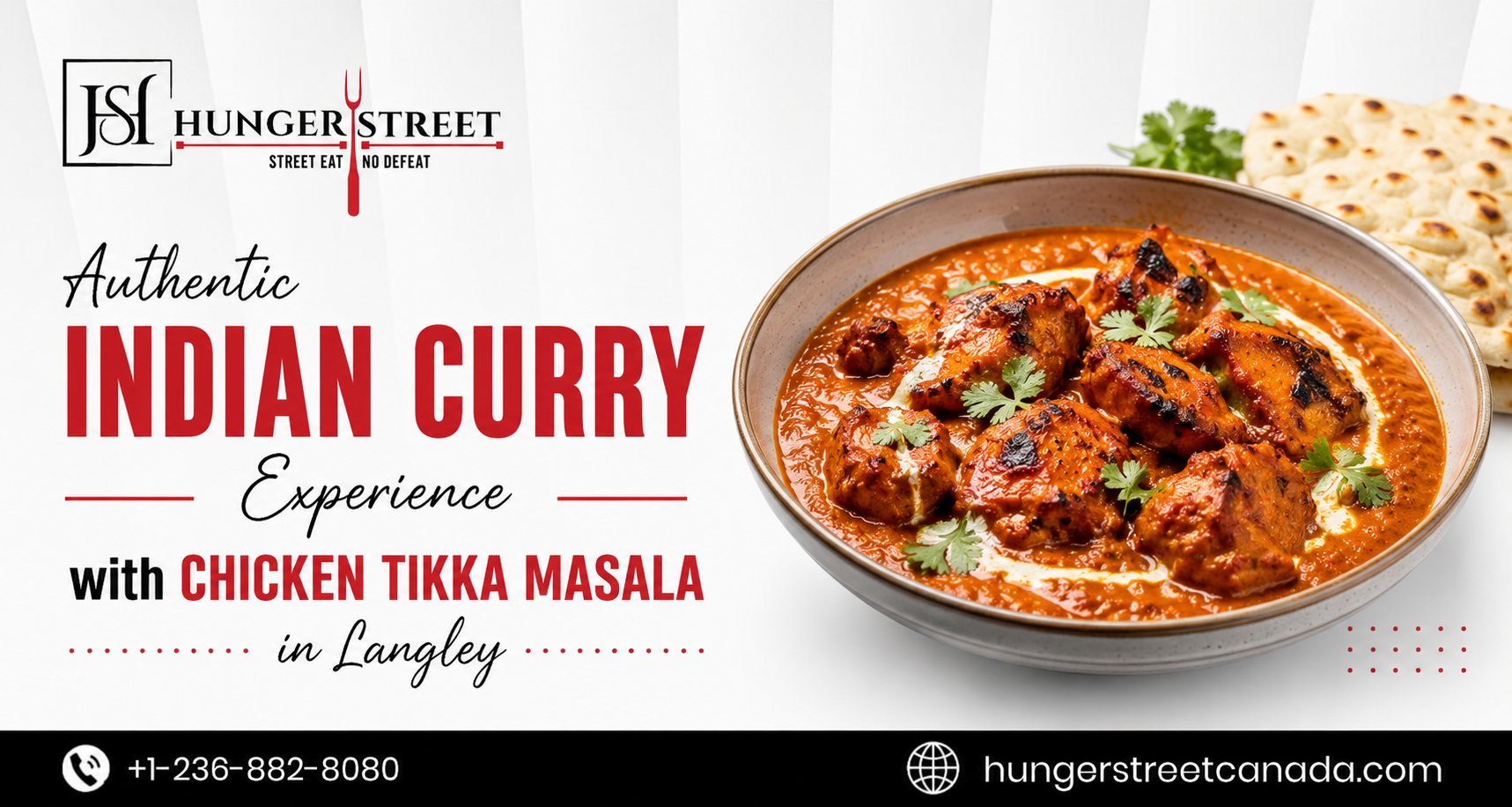 Authentic Indian Curry Experience with Chicken Tikka Masala in Langley